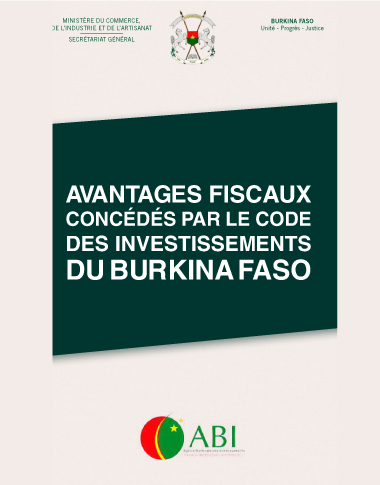 Avantages fiscaux du code des investissements