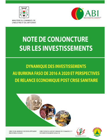 Note de conjoncture sur les investissements